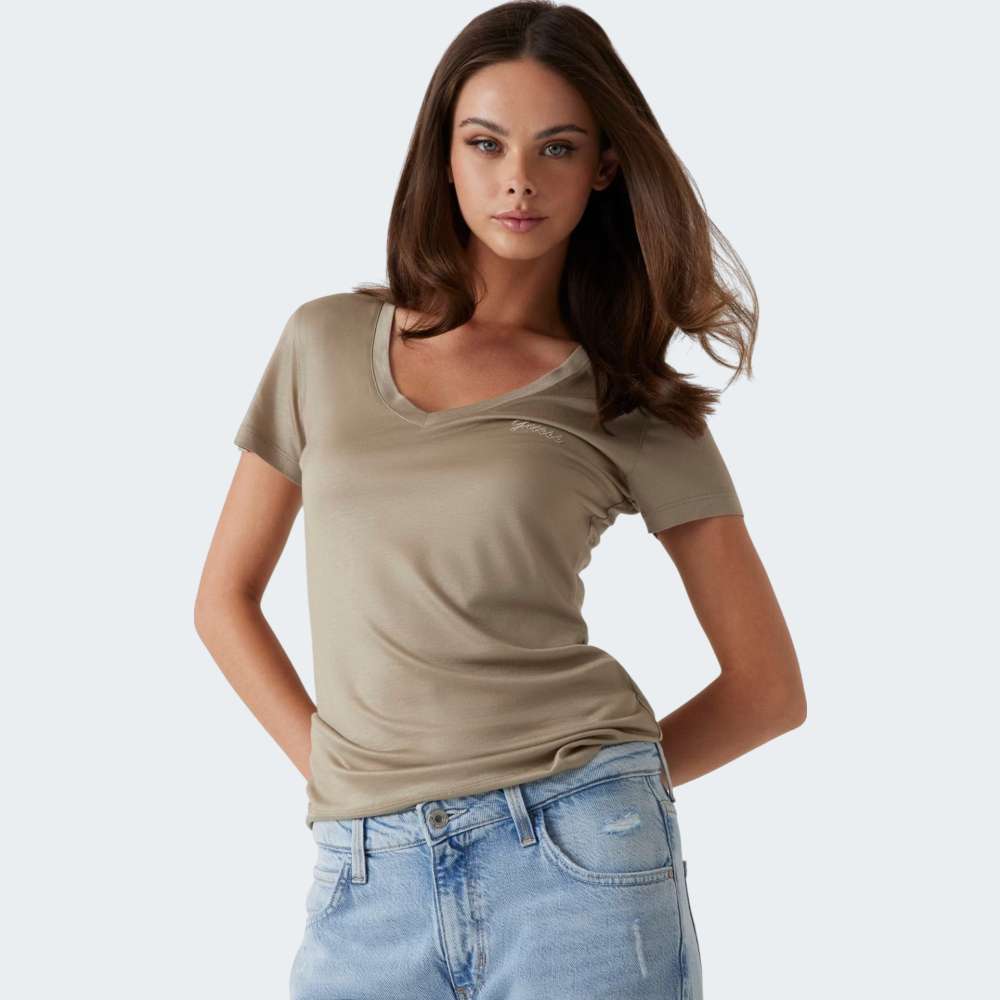TSHIRT GUESS VN SS LIGHT BASIC