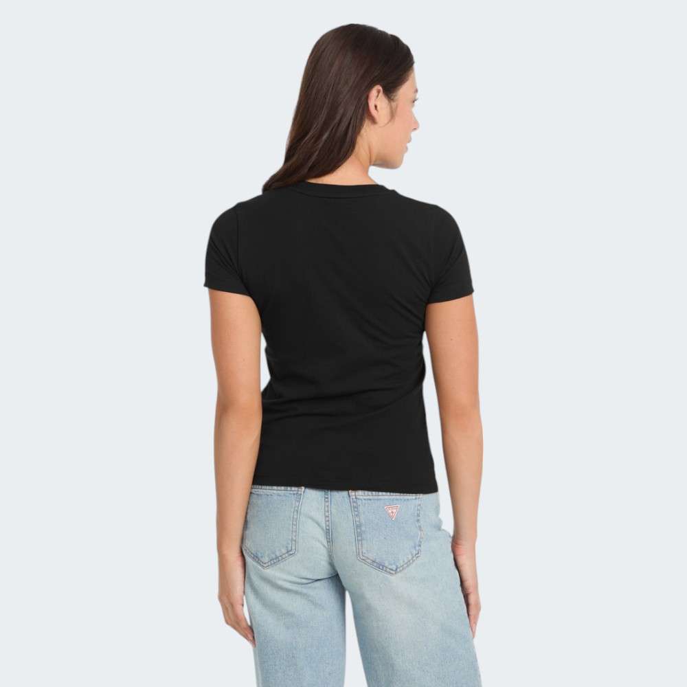 TSHIRT GUESS SLIM OKT JBLK