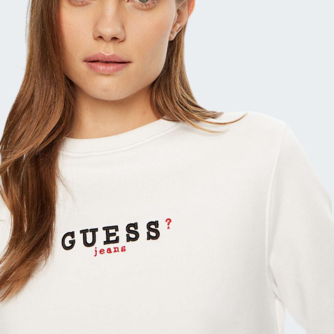 CAMISOLA GUESS GJ CROP CN 3D EMB G011