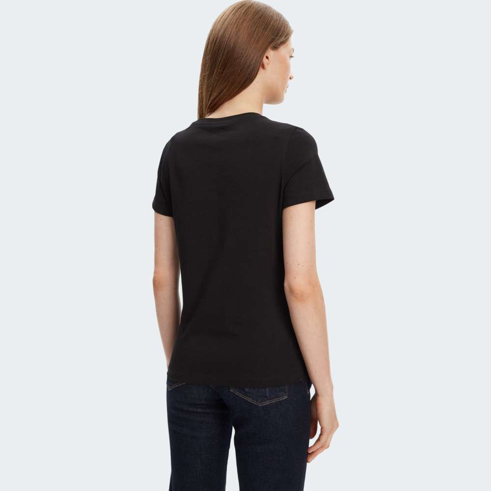  TSHIRT GUESS SS CN PEARLS LOVE TRIANGLE