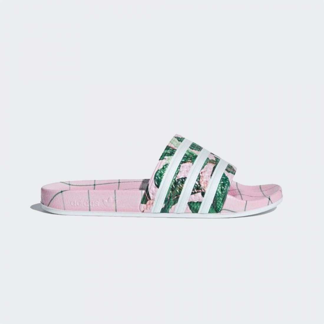 chinelos adidas rosa
