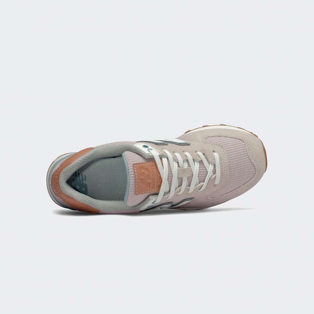 NEW BALANCE 574 SPACE PINK/FADED MAHOGANY
