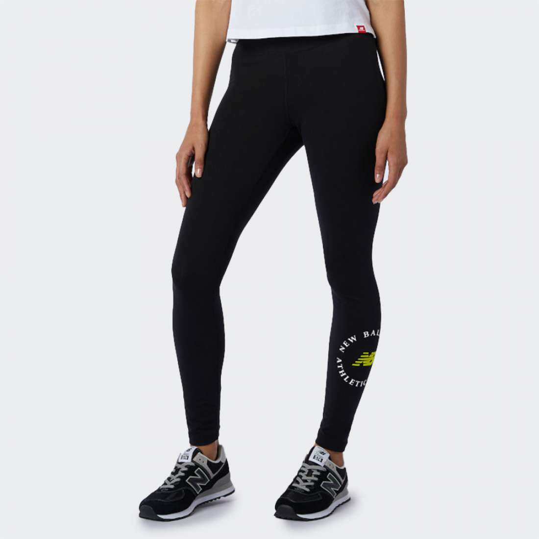 LEGGINGS NEW BALANCE ESSENTIALS ATHLETICS CLUB BLACK