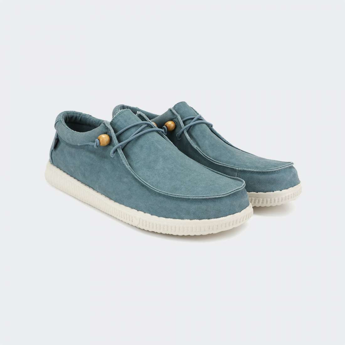 SAPATOS PITAS WALLABI WASHED AQUA