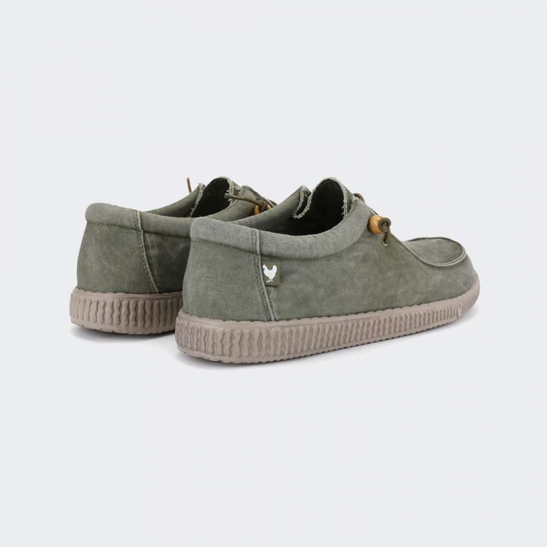 SAPATOS PITAS WALLABI WASHED KAKI