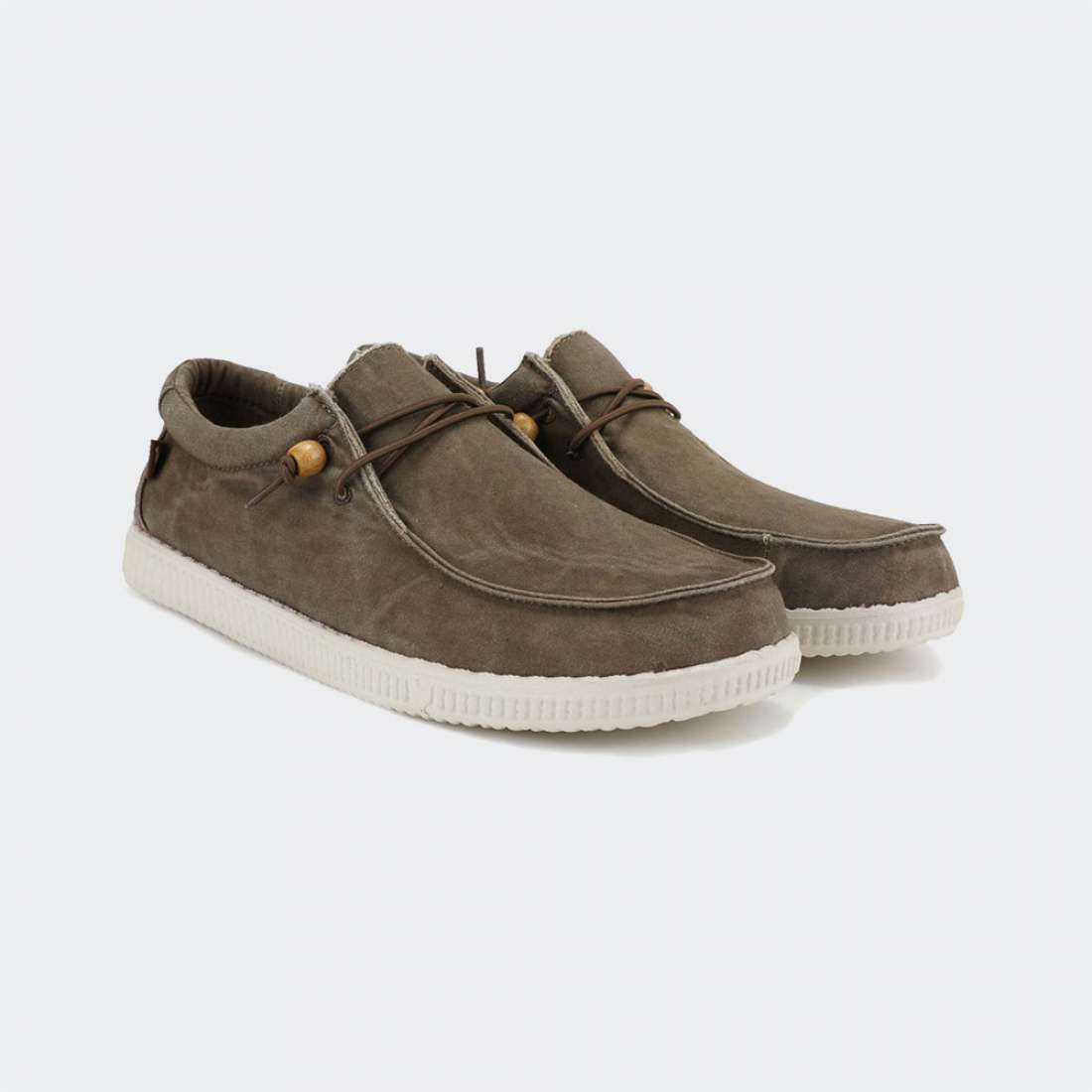 SAPATOS PITAS WALLABI WASHED TAUPE