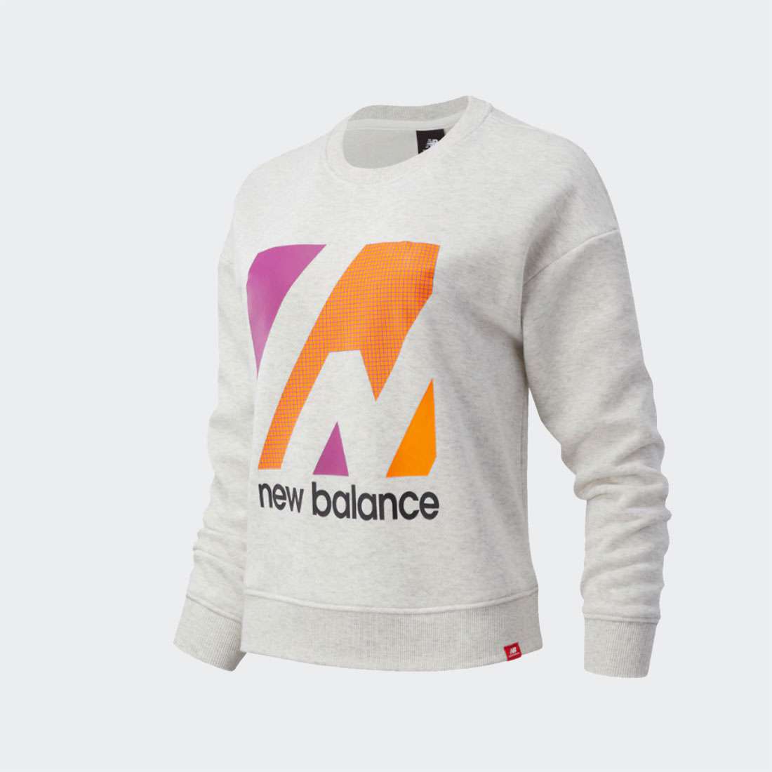 SWEAT NEW BALANCE ESSENTIALS ATHLETICS TERRAIN SEA SALT HEATHER