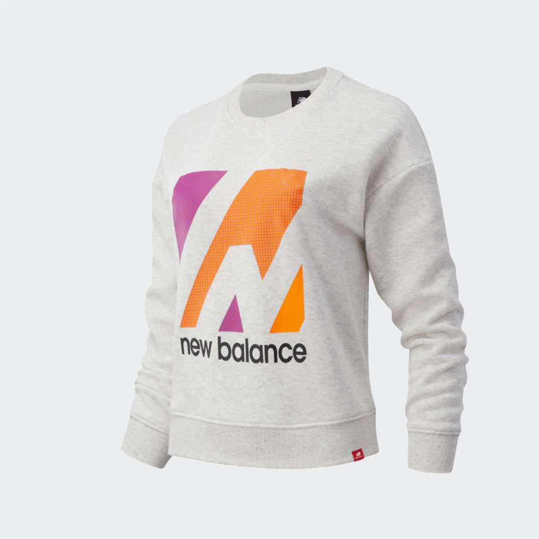 SWEAT NEW BALANCE ESSENTIALS ATHLETICS TERRAIN SEA SALT HEATHER