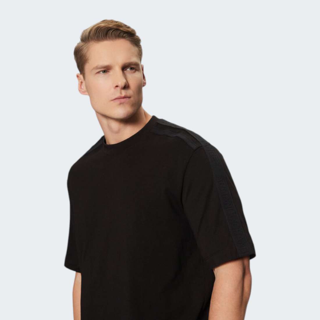 TSHIRT ARMANI AX BLACK