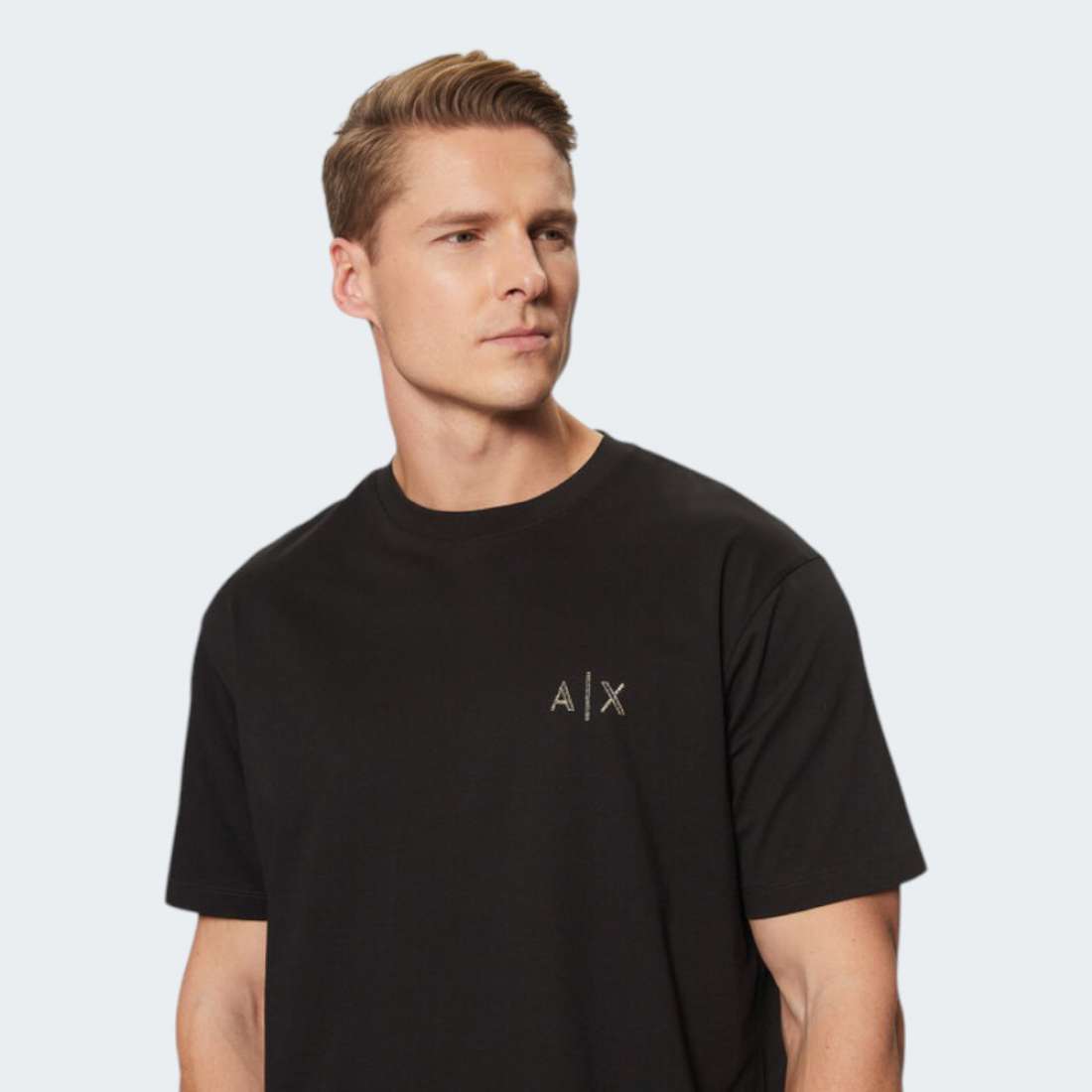 TSHIRT ARMANI AX BLACK