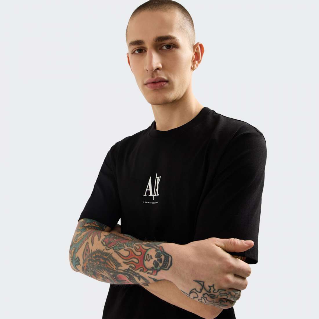TSHIRT ARMANI AX DEEP NAVY