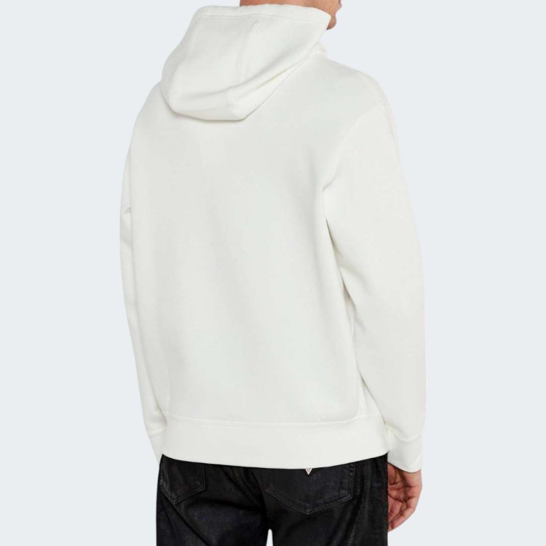 HOODIE ARMANI AX OFF WHITE