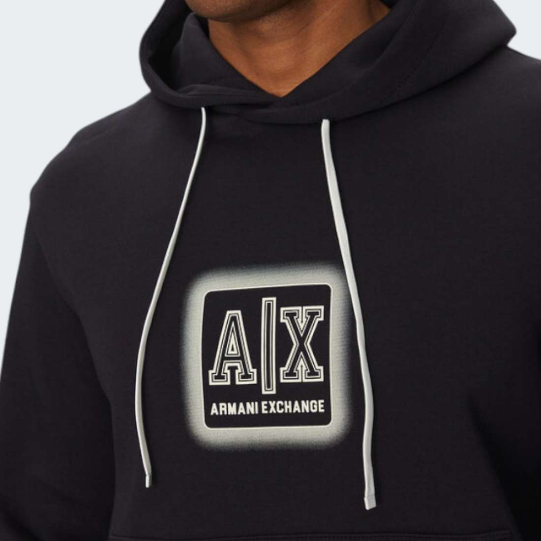 HOODIE ARMANI AX ROASTED CASHEW