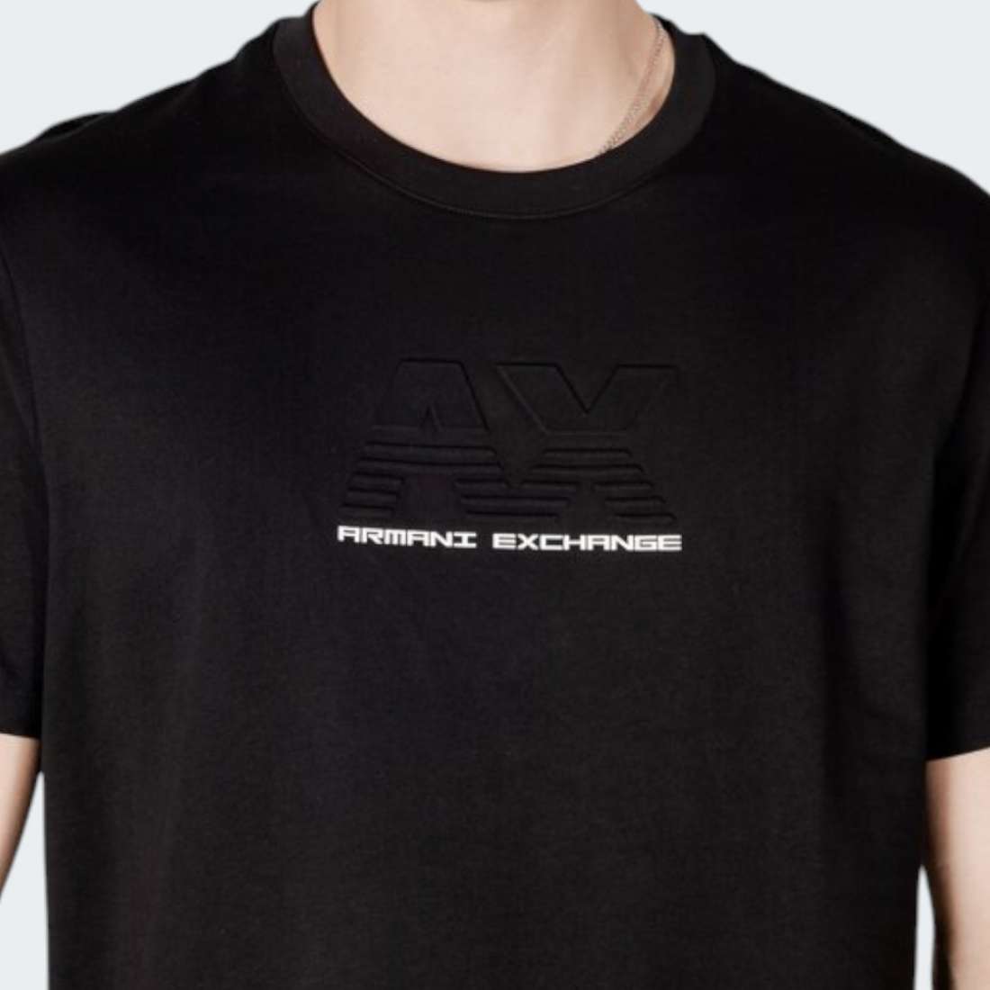 TSHIRT ARMANI AX XM000544-AF10361-1 BLACK