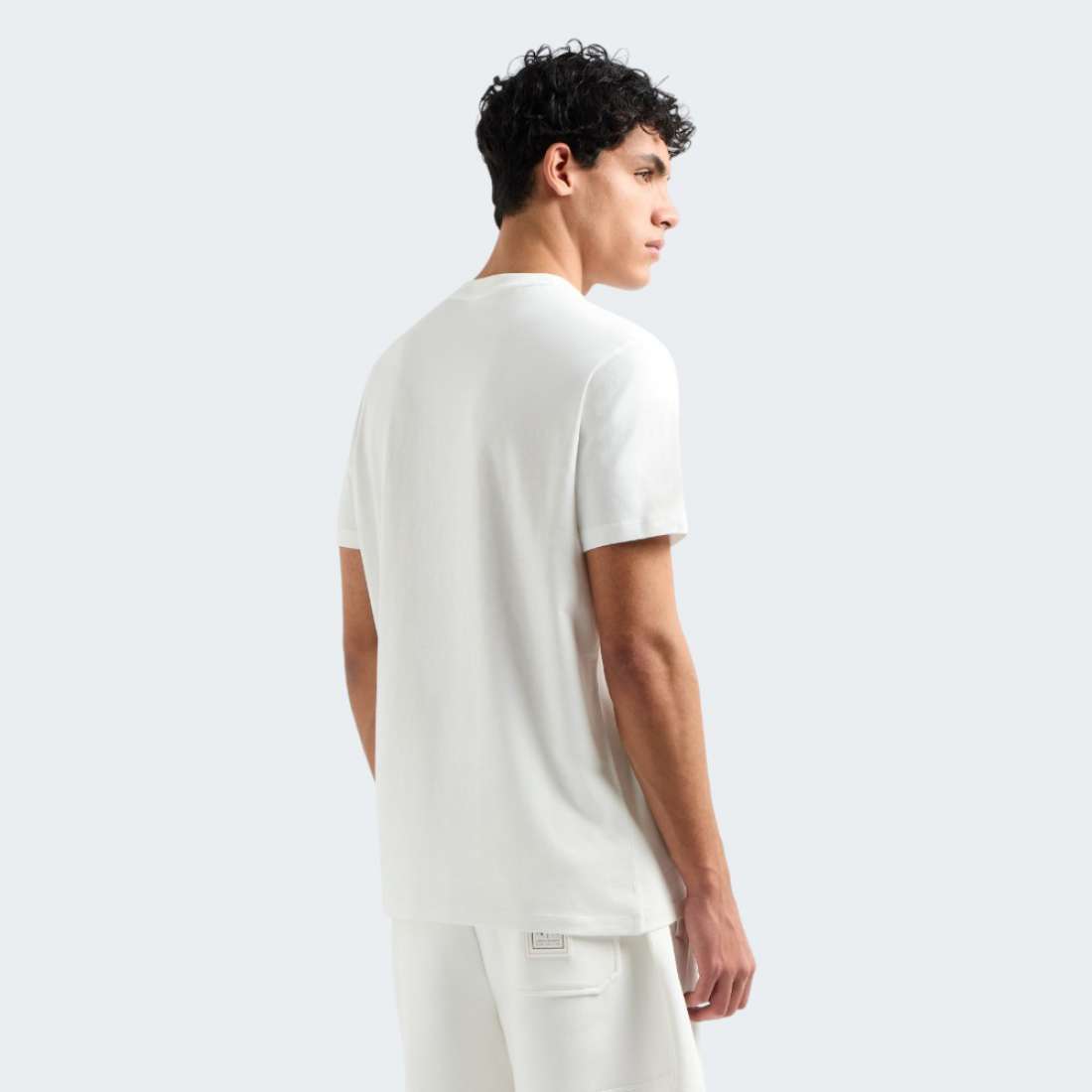 TSHIRT ARMANI AX OFF WHITE