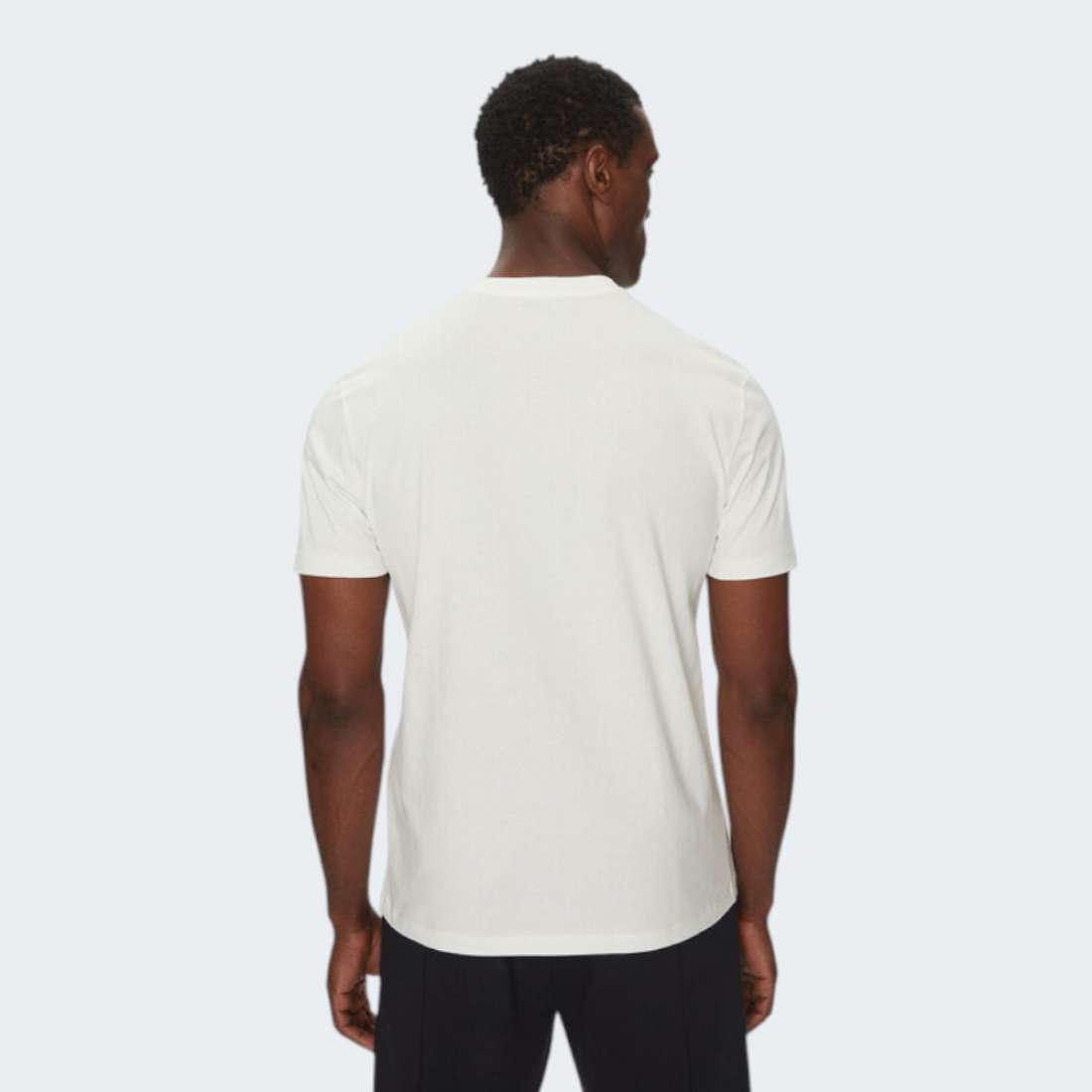 TSHIRT ARMANI AX OFF WHITE