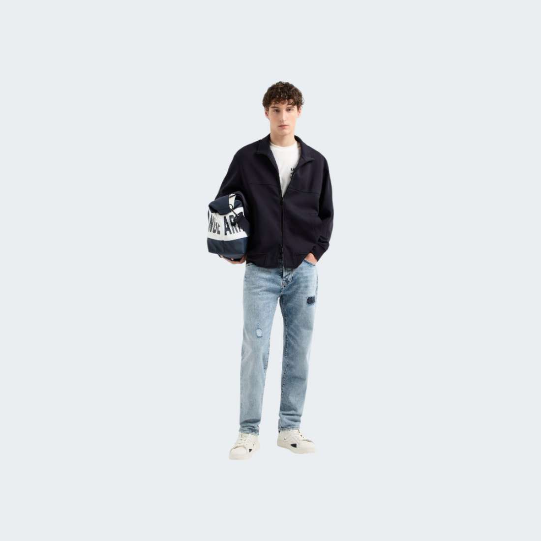 TSHIRT ARMANI AX ROASTED CASHEW
