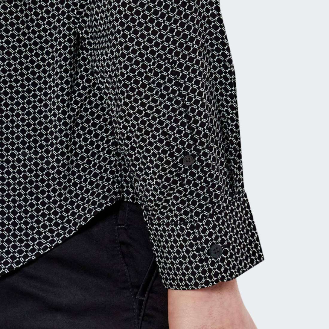 CAMISA ARMANI AX DEEP NAVY