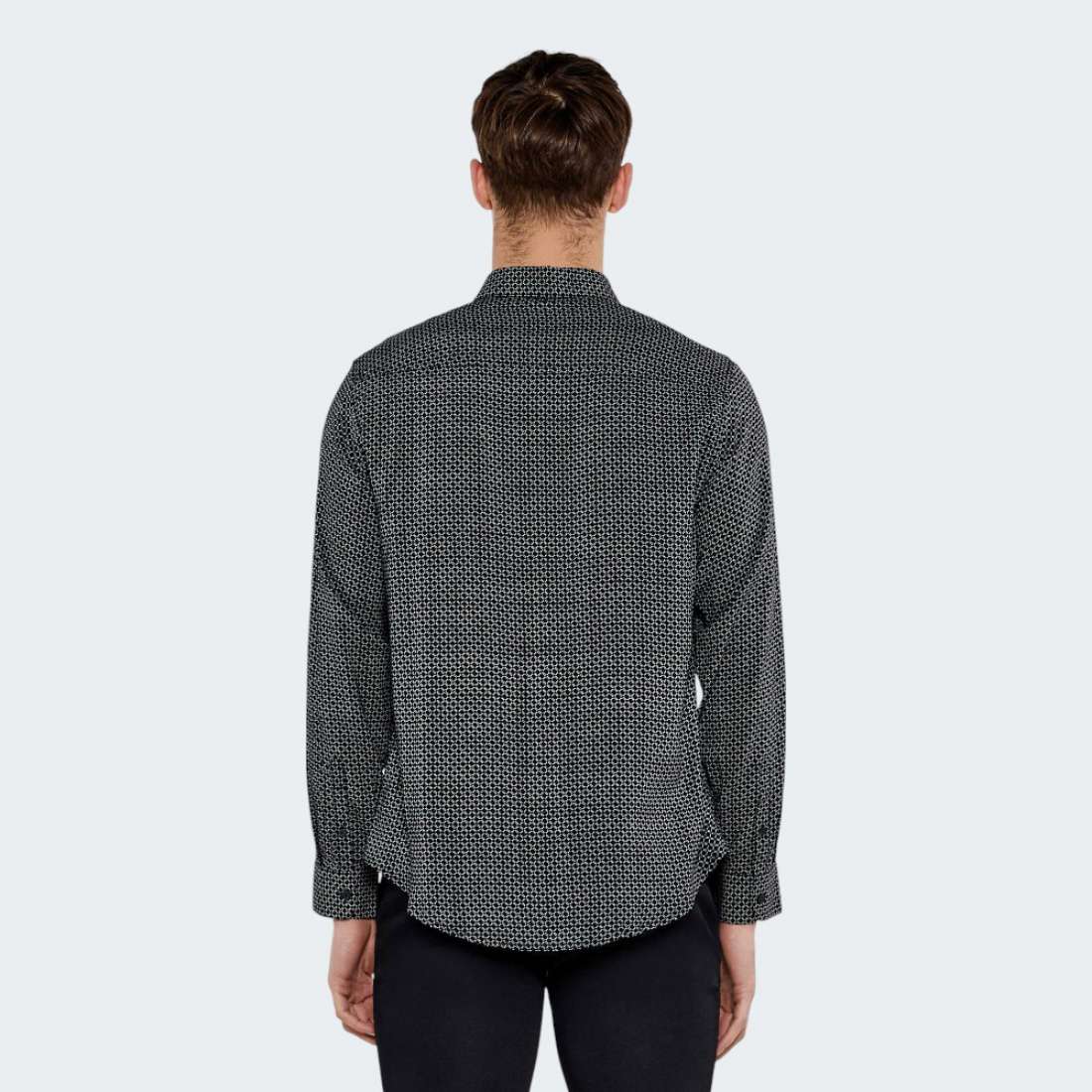 CAMISA ARMANI AX DEEP NAVY
