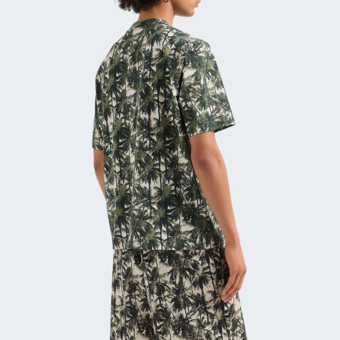 TSHIRT ARMANI AX GREEN RESORT