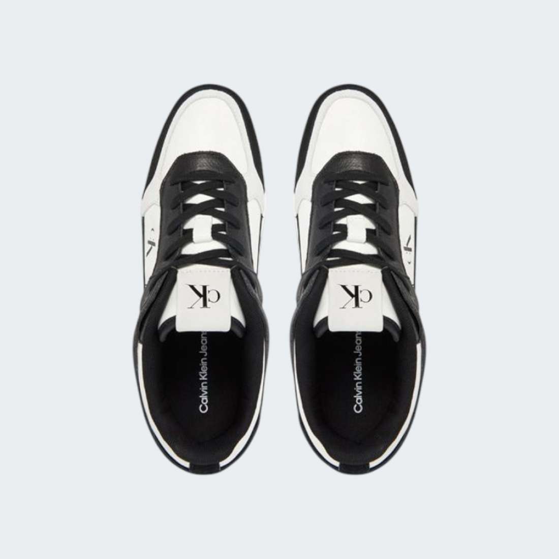 TENIS CALVIN KLEIN BASKET BRIGHT WHITE/BLACK
