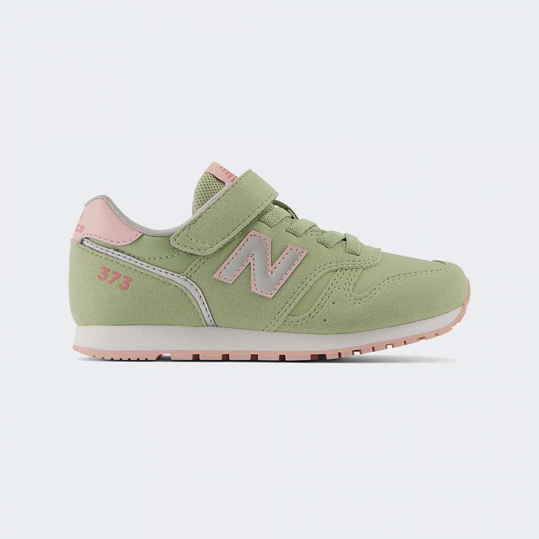 NEW BALANCE 373 K LIGHT OLIVE/PINK HAZE