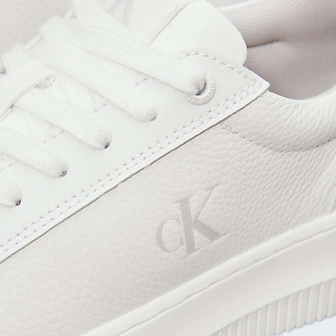 CALVIN KLEIN CHUNKY BRIGHT WHITE/SILVER