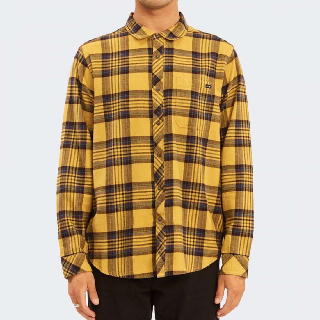 CAMISA BILLBAONG COASTLINE FLANNEL GOLD