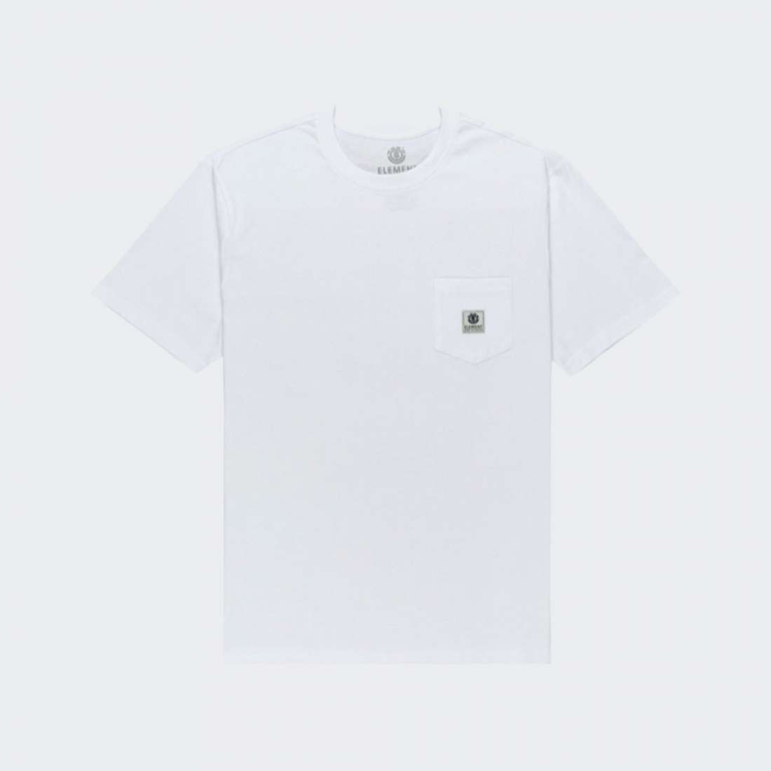 TSHIRT ELEMENT BASIC POCKET OPTIC WHITE