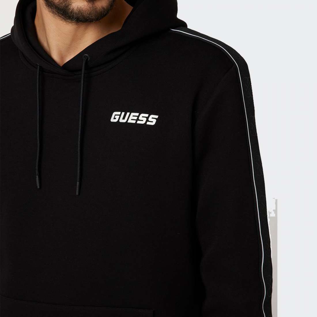 HOODIE GUESS MICKEY JBLK