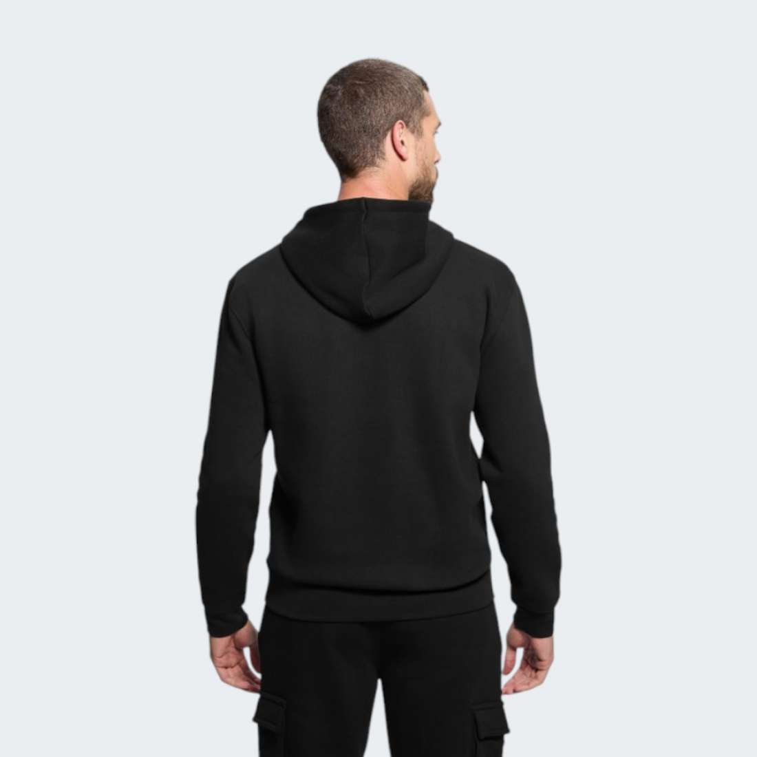 HOODIE GUESS ALDWIN JBLK