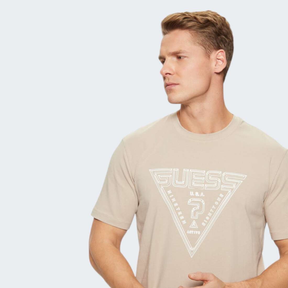T-SHIRT GUESS WESTLY CN G1CA