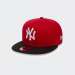 BONÉ NEW ERA K MLB NEW YOURK YANKEES SCAR/BLACK/WHITE