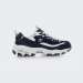 SKECHERS D LITES BIGGEST FAN BLACK/WHITE