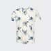 TSHIRT JACK & JONES BECS AOP CLOUD DANCER