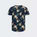 TSHIRT JACK & JONES BECS AOP NAVY BLAZER
