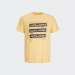 TSHIRT JACK & JONES JCOSPIRIT PALE BANANA