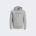 HOODIE JACK & JONES ELLIOT LOGO LIGHT GREY MELANGE