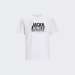 T-SHIRT JACK & JONES JCOMAP LOGO WHITE