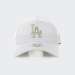 BONÉ NEW ERA LOS ANGELES DODGERS WHITE/WHITE