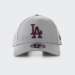 BONÉ NEW ERA LOS ANGELS DODGERS GREY/BORDEAUX