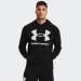 HOODIE UNDER ARMOUR UA RIVAL FLEECE BIG LOGO BLACK