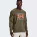 SWEATSHIRT UNDER ARMOUR UA RIVAL TERRY LOGO GRN