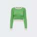 CAMISOLA ONLY PIUMO ISLAND GREEN