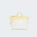 MALA TOUS MAYA TOTE BAG BEIGE/AMARILLO