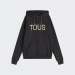 HOODIE TOUS LOGO PEARLS NEGRO