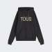 HOODIE TOUS LOGO PEARLS NEGRO