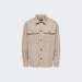 CAMISA ONLY & SONS ASH OVERSHIRT WOOLEN CHINCHILLA