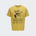 TSHIRT ONLY & SONS PACMAN OCHRE