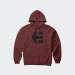 HOODIE ETNIES CLASSIC ICON BURGUNDY